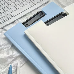 A4 Size Clipboard Folder Double Clip Waterproof Portable File Storage