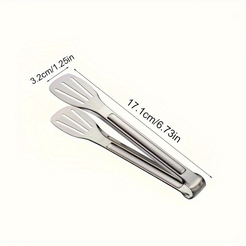 Stainless Steel Tong Skewer Food Tongs BBQ Tool Vegetable Tong