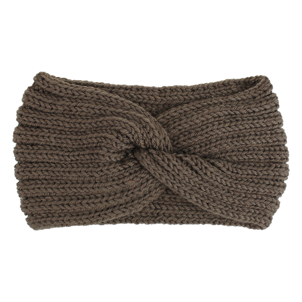 Winter Knit Soft Headband Ear Warmer Stretch Hairband for Women