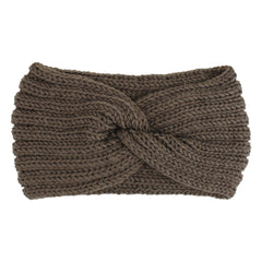 Winter Knit Soft Headband Ear Warmer Stretch Hairband for Women