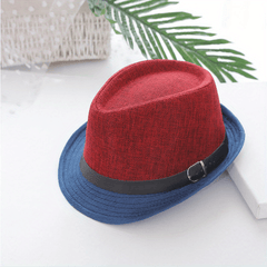 Straw Sunscreen Hat for Couples Outdoor Sunshade