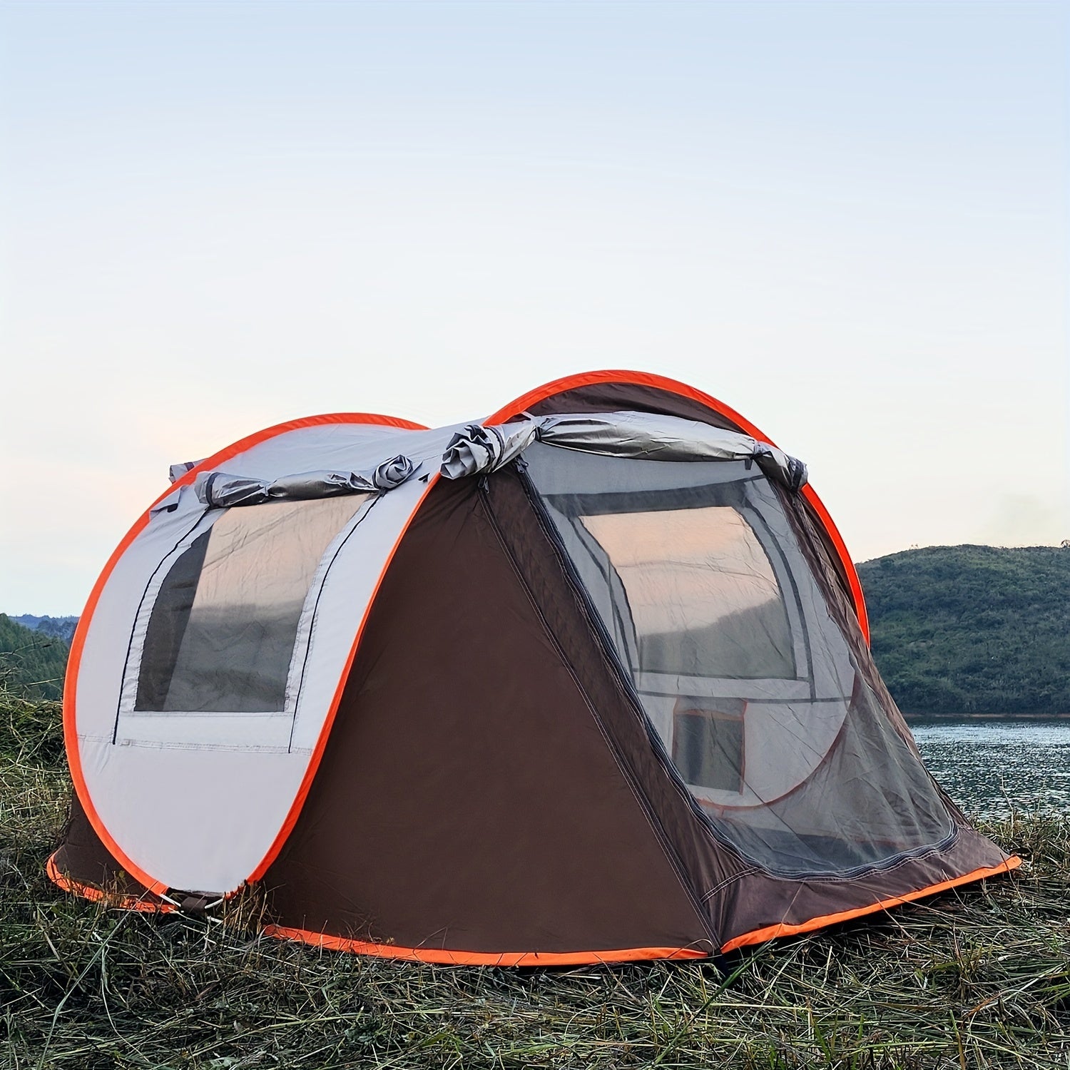 Portable Waterproof Sunscreen Tent for Travel Hiking