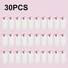 10 20 30 Pairs Letter Print Socks Breathable Sports Short Socks Women's Stocking