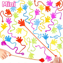 Mini Glitter Sticky Hands Sensory Toys - Party Bag Stuffers