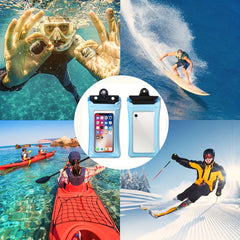 2 Waterproof Phone Cases for Swimming and Diving Touch Screen Compatible