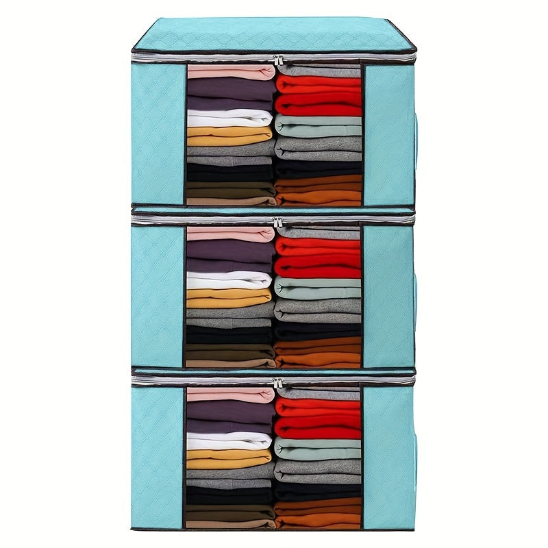 Large Capacity Clothes Quilt Storage Bag Non-woven Luggage Packing Bag