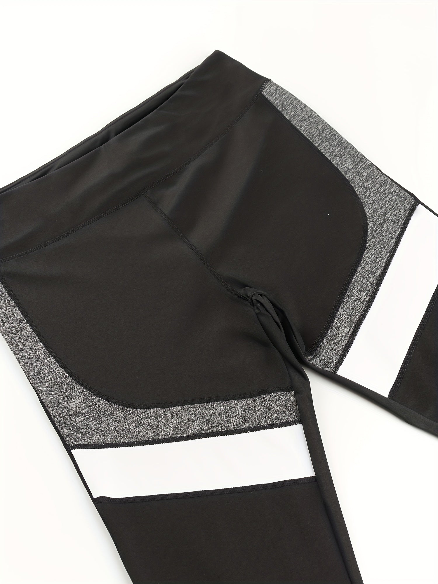  Colorblock High Rise Skinny Leggings