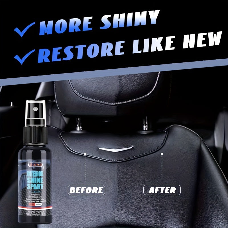 Car Interior Faux Leather Restorer Back To Gloss Car Cleaning Products