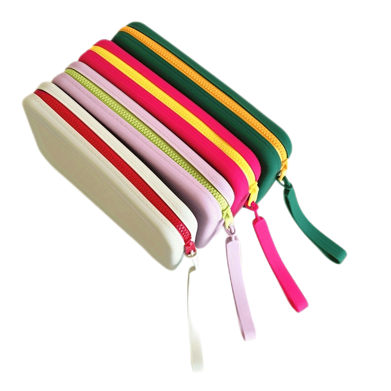 Silicone Cosmetic Bag Makeup Storage Pouch Large Capacity Waterproof