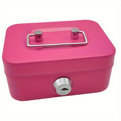 Cash Box With Money Tray And Key Lock Money Organizer