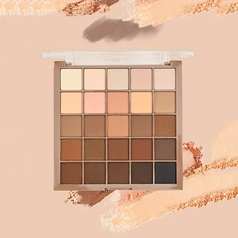 Neutral Gray & Brown Earth Tones Eyeshadow Palette