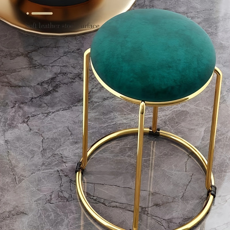 Makeup Stool Household Stool Round Stackable Vanity Chair