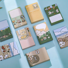 Cute Cartoon Sticky Notes To Do List Planner School Supplies