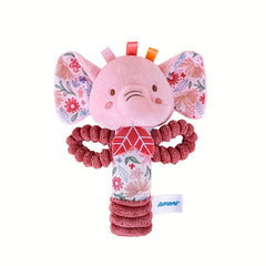 Soft Stuffed Animal Hand Shake Rattle Toys for Newborns - Baby Shower Gift
