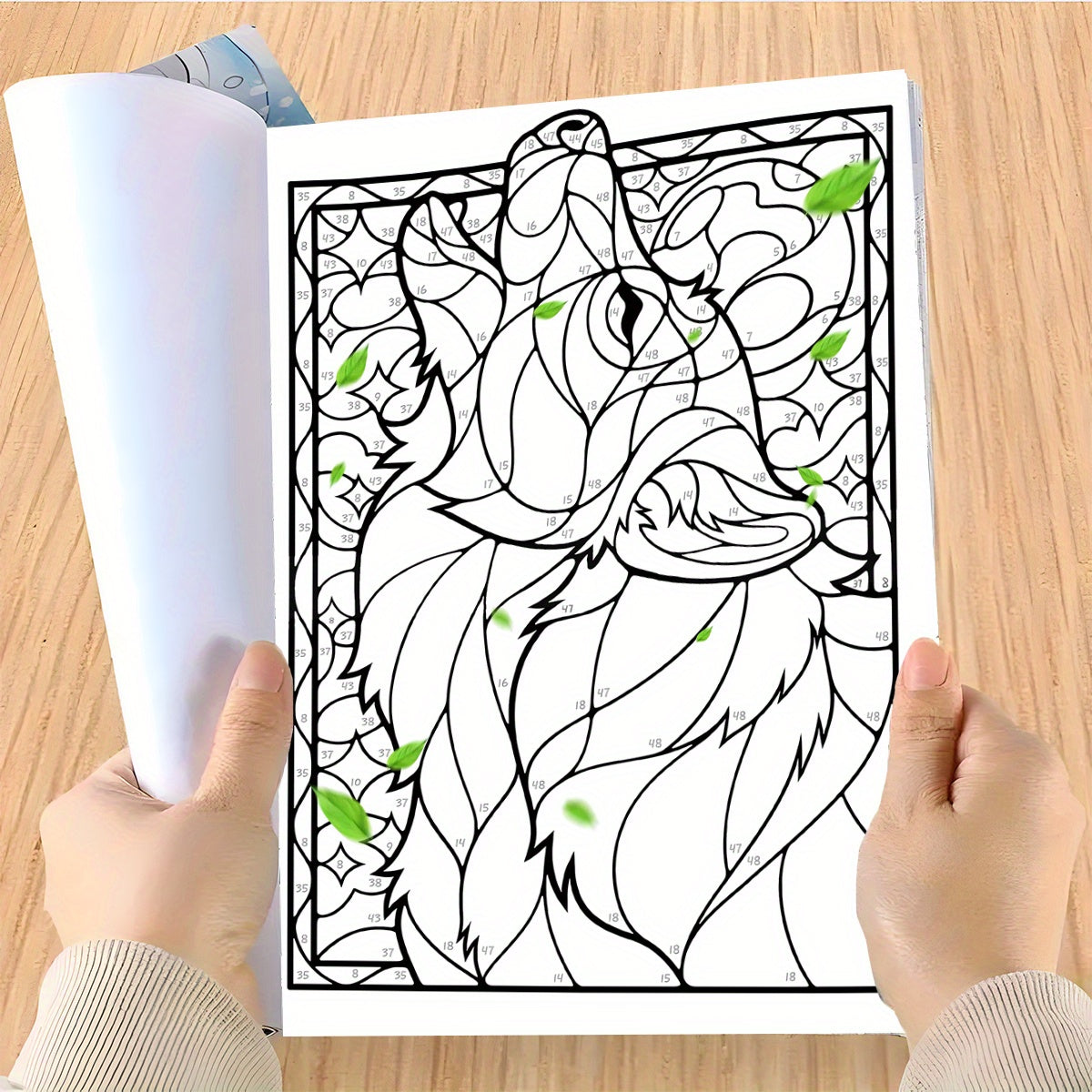 Animal Coloring Book Deluxe Edition with 22 Pages - Suitable for Adults