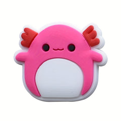 41pcs Cartoon Pig Shoe Charms For Bubble Sandals PVC Shoe Decorations
