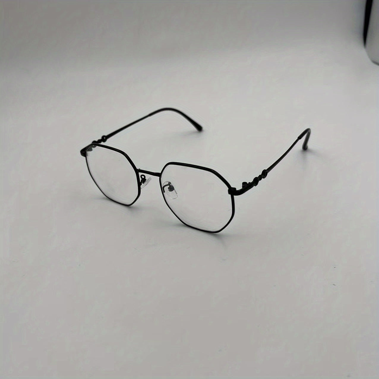 Polygonal Anti Light Glasses For Women Men Students