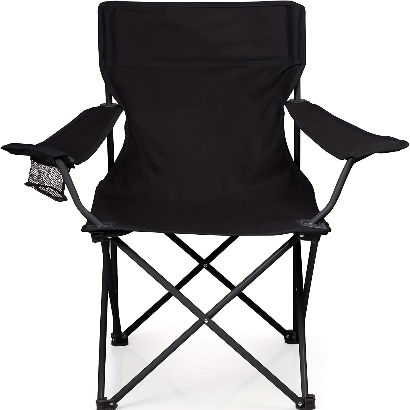 Portable Camping Chair Lightweight with Pocket & Bottle Holder