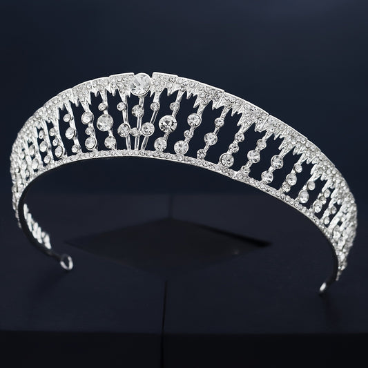 Crystal Tiara Hairband for Bride Wedding Party