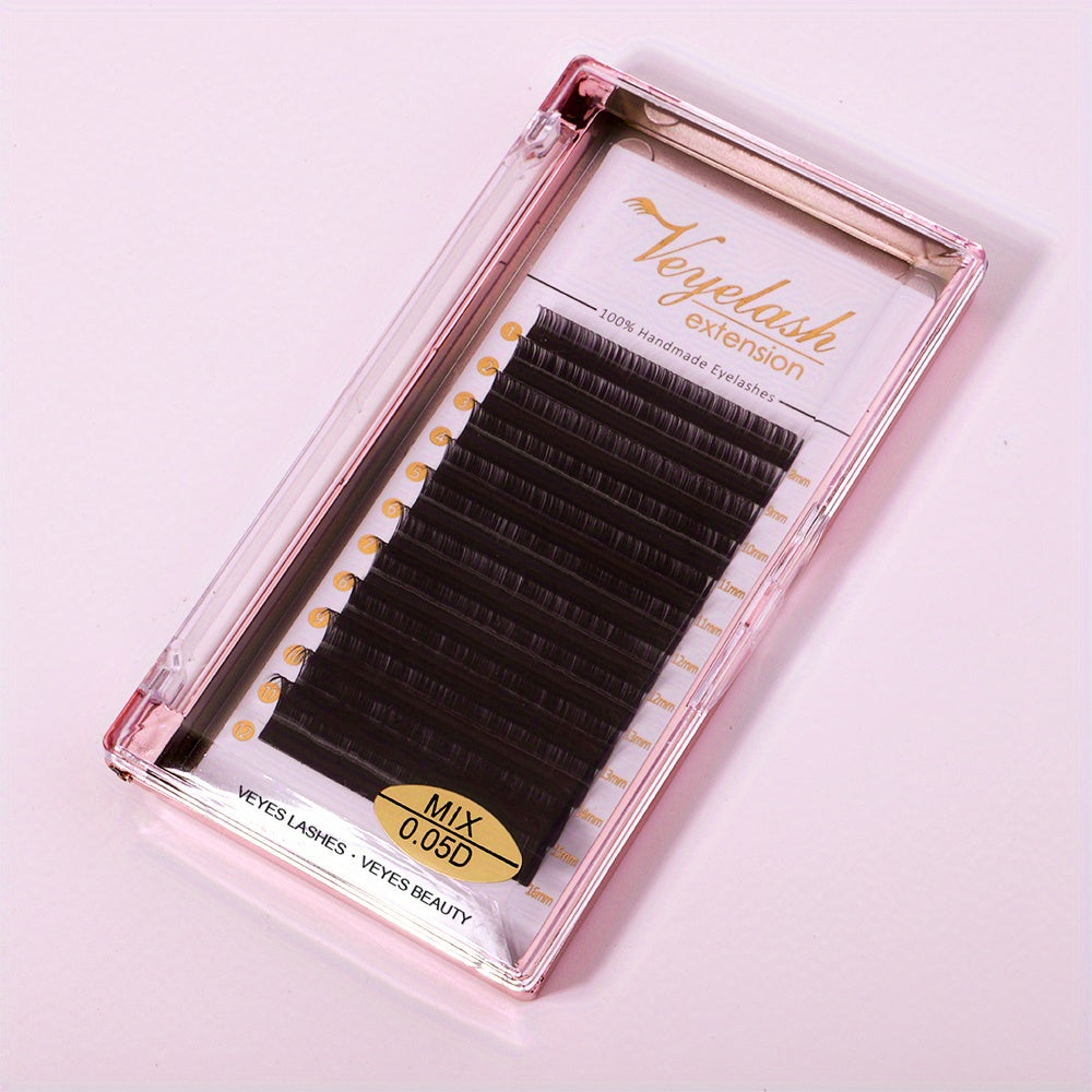 8-16mm Mix PBT Silk Volume Lashes for Eyelash Extensions