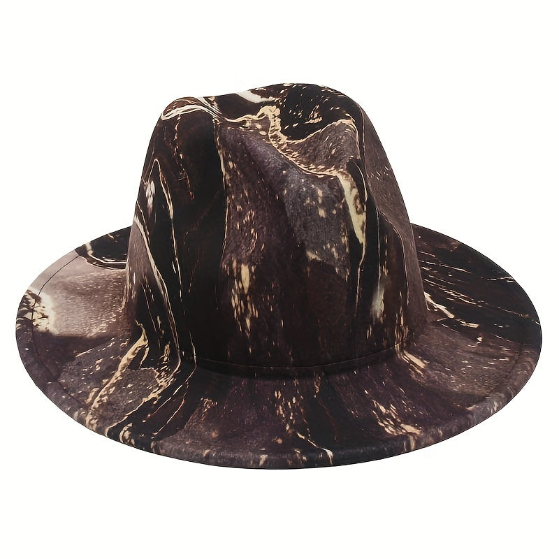 Printed Versatile Sunshade Bucket Hat Double sided Sun Hat for Men Women