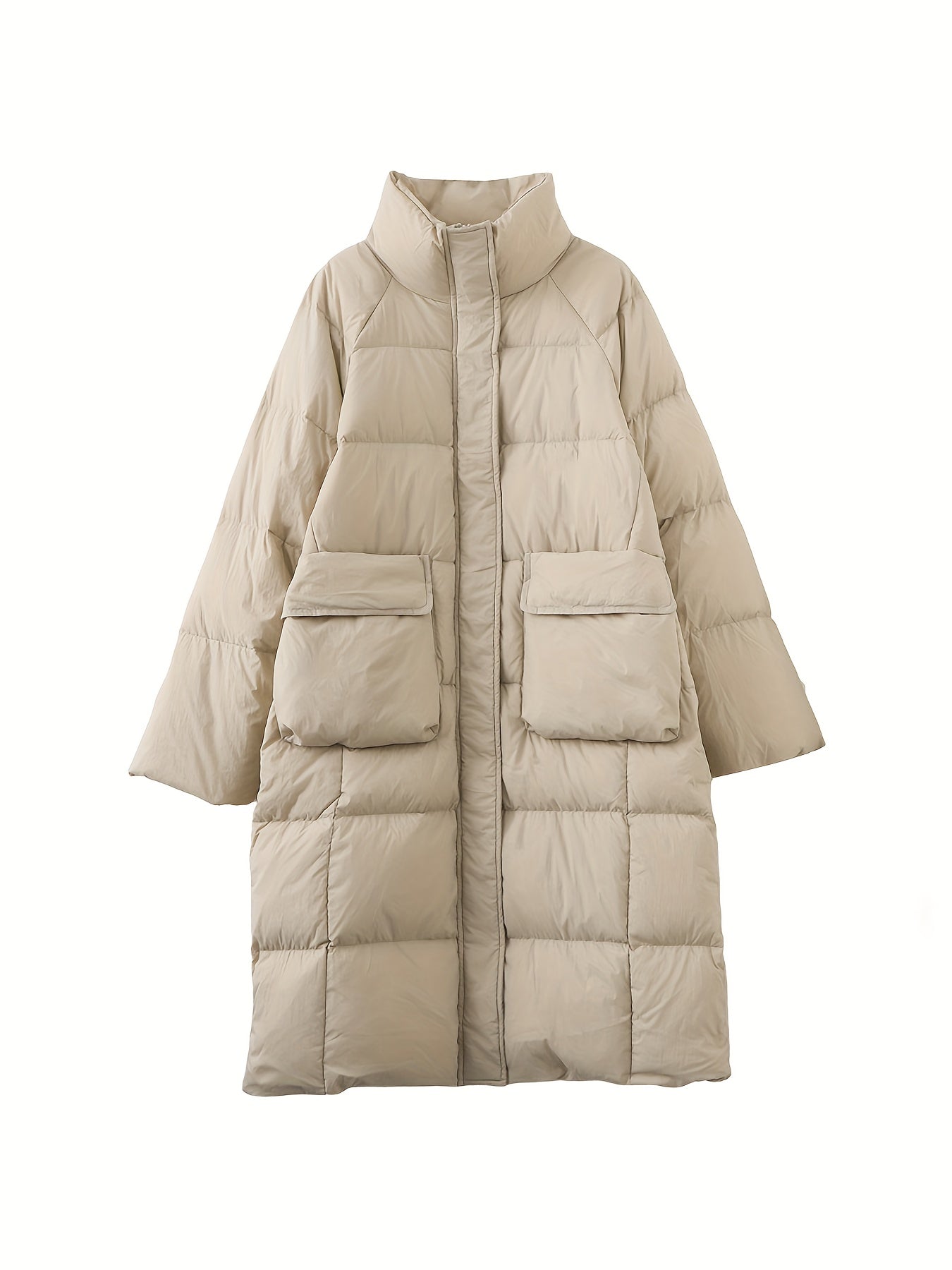 Long Puffer Jacket Women Winter Warm Outdoor Clothing
