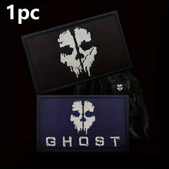 Ghost Pattern Embroidered Patch for Backpacks Bags Clothing