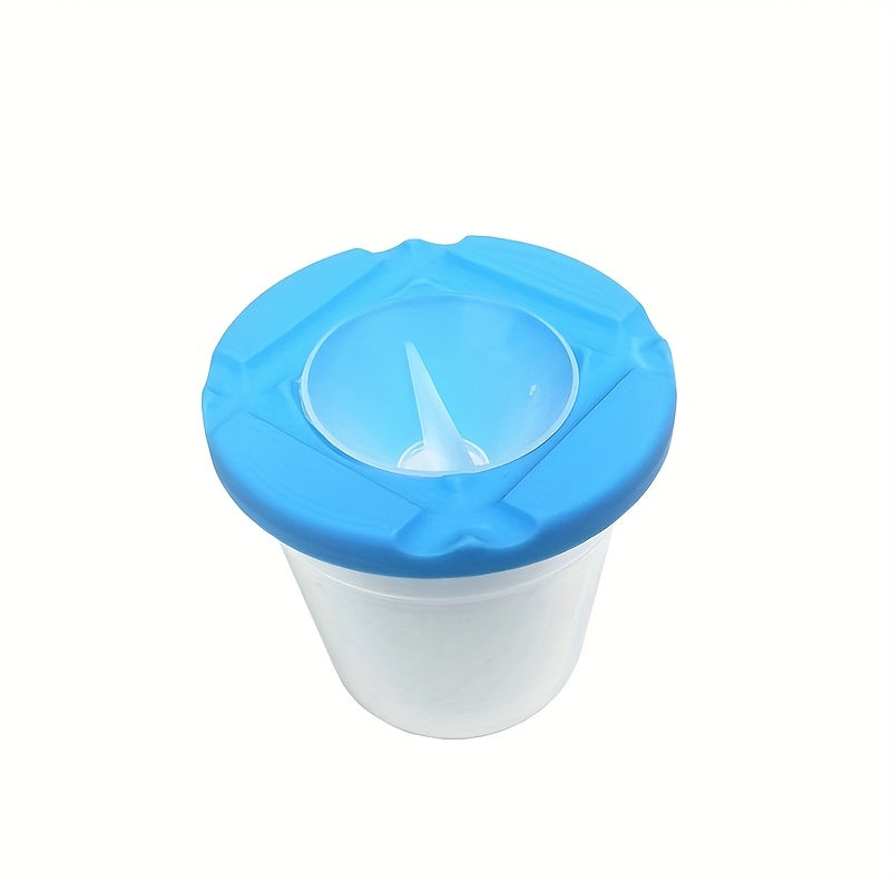 4pcs Pen Washing Cup Leak-proof Mixing Cup Portable Acrylic Watercolor
