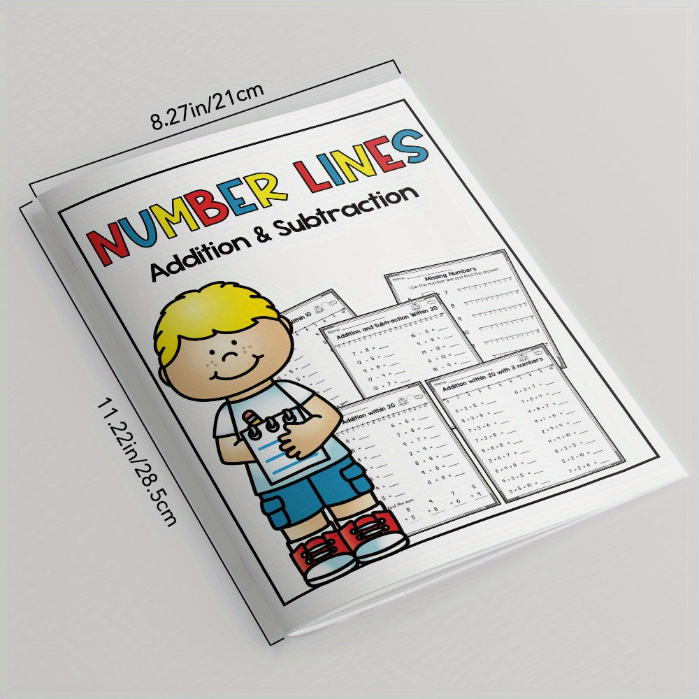 Number Line Addition & Subtraction for Homeschooling & Classrooms
