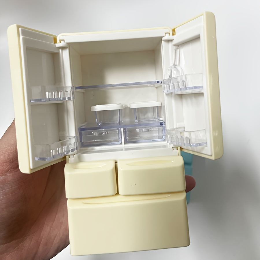 Double Door Refrigerator Doll Accessories