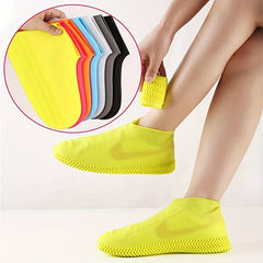 Silicone Waterproof Shoe Cover Reusable Dust Proof Foot Protection