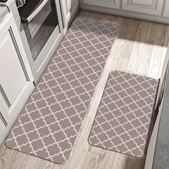 Geometric Print Kitchen Sponge Mat Anti Slip Floor Mat