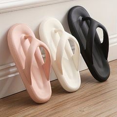 Men's Open Toe Flip Flops Lightweight Non Slip Slippers