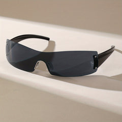 Futuristic Wrap Around Sunglasses UV400 for Men Women