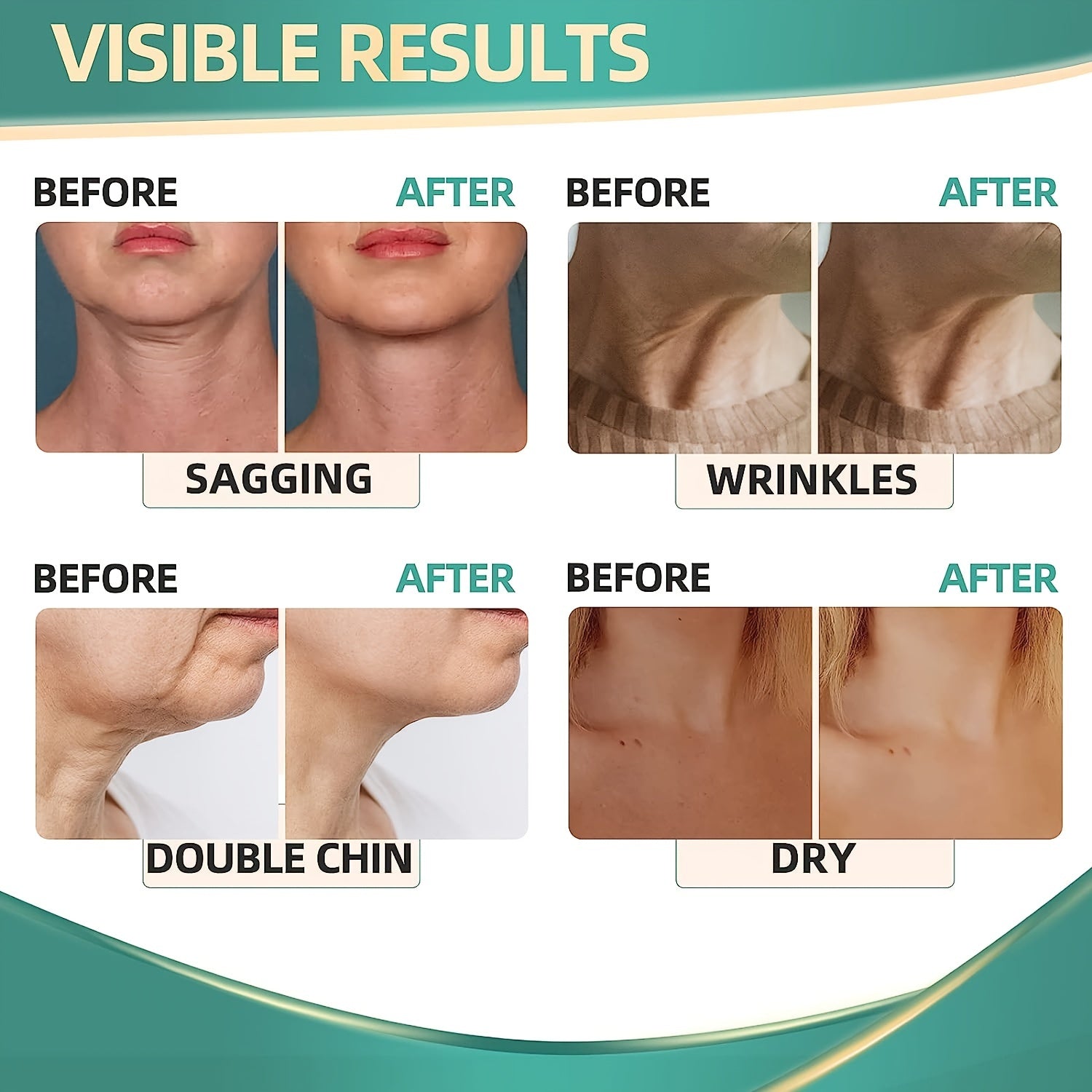 Retinol & Collagen Neck Firming Cream for Wrinkles