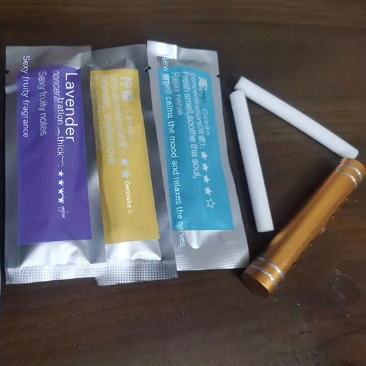 5pcs Car Air Freshener Refill Sticks Replacement Cores Vent Clips Perfume Sticks
