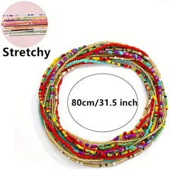 Boho Layer Waist Chain Decorative Belly Chain For Women