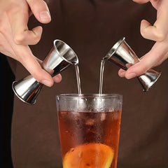Stainless Steel Double Jigger for Summer Cocktails