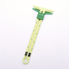 5 in 1 Sliding Ruler Multifunctional Quilting Plastic Drawing Triangle Ruler