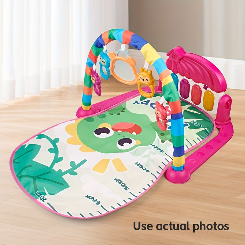 Interactive Kids Music & Light Play Mat with Kick Piano