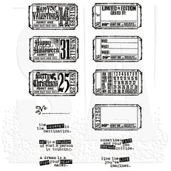 Flower Number Stamps Stencils for DIY Scrapbook, Card Craft Embossing