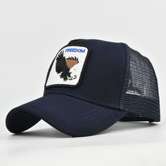 Animal Embroidery Sunshade Hip Hop Baseball Cap