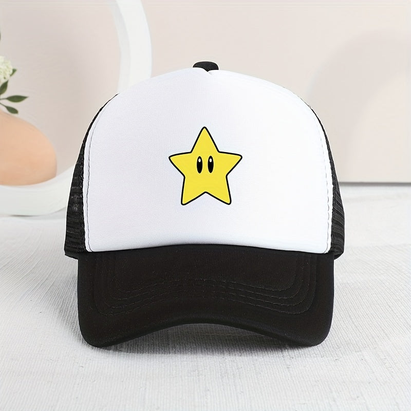 Children's Breathable Mesh Stars Baseball Cap for Boys