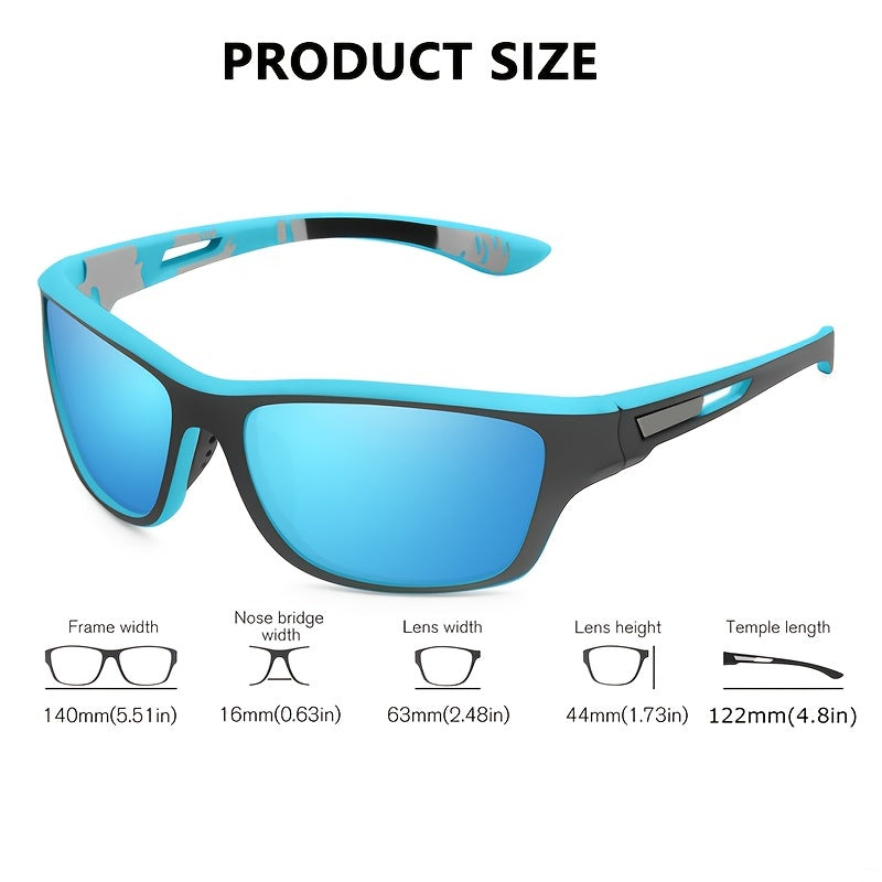 Polarized Sports Sunglasses for Driving Cycling Fishing