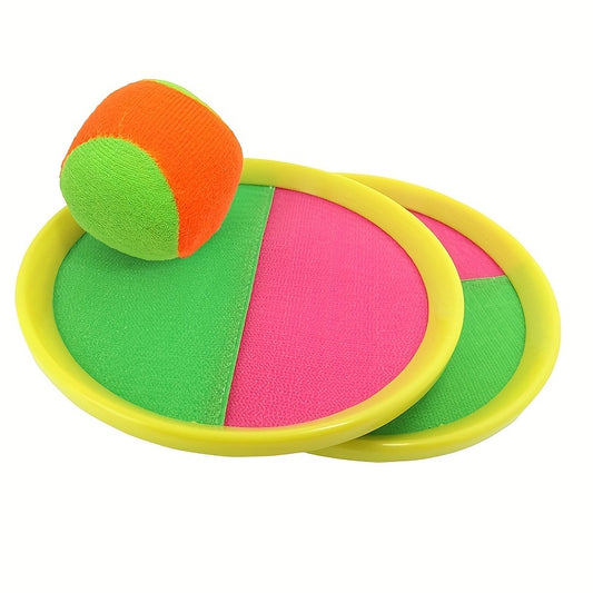 Kids Ball Toss And Catch Game Set - Outdoor Sports Toys