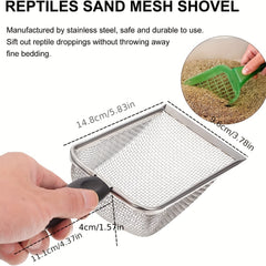 Stainless Steel Cat Litter Scoop Comfortable Handle