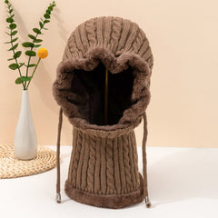 Balaclava Cap Ski Mask Knitted Hat Winter Hat Men Unisex Lined