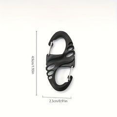 Mini Spring Buckle Carabiner for Camping Hiking