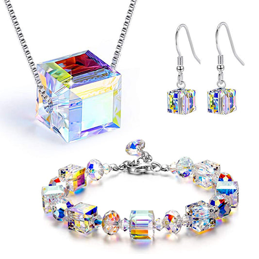 Crystal Jewelry Set Bridal Women Accessories