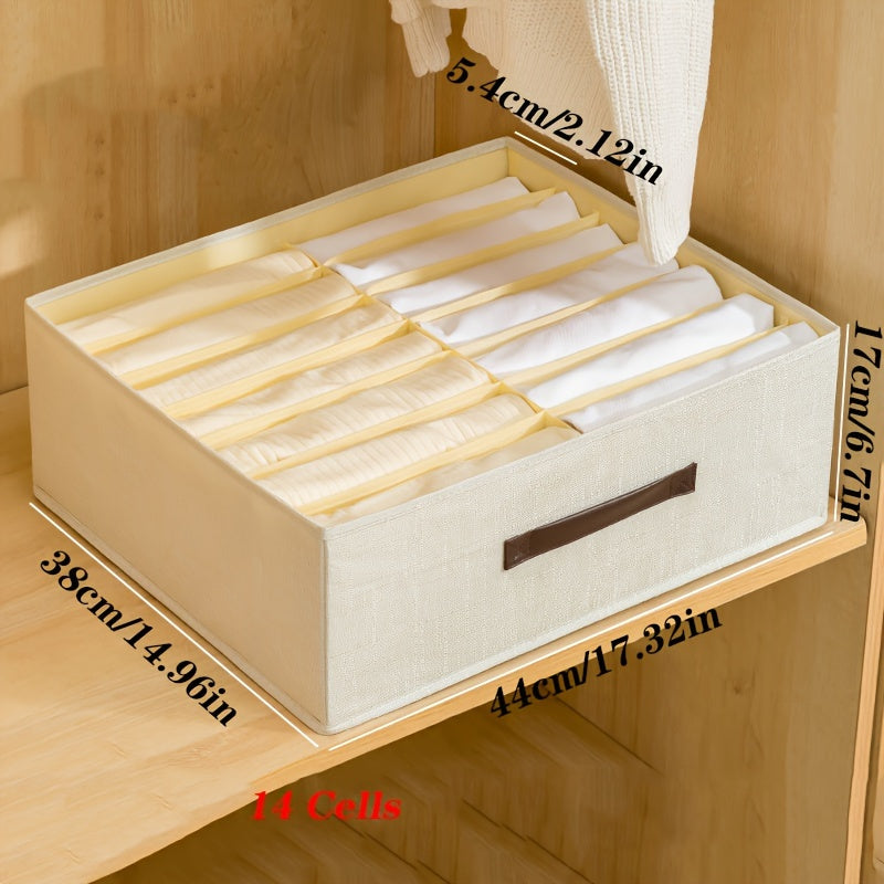 Pants Drawer Storage Basket Grids Leggings Storage Box